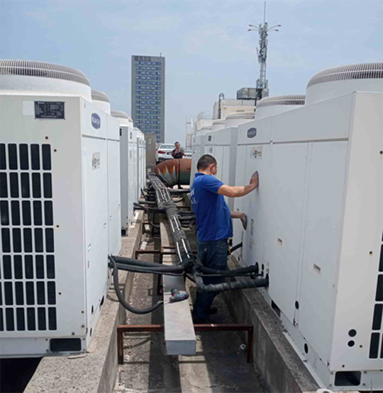 常州中央空调制热和不制冷系统维修方法